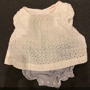 Cat & Jack newborn girl summer outfit